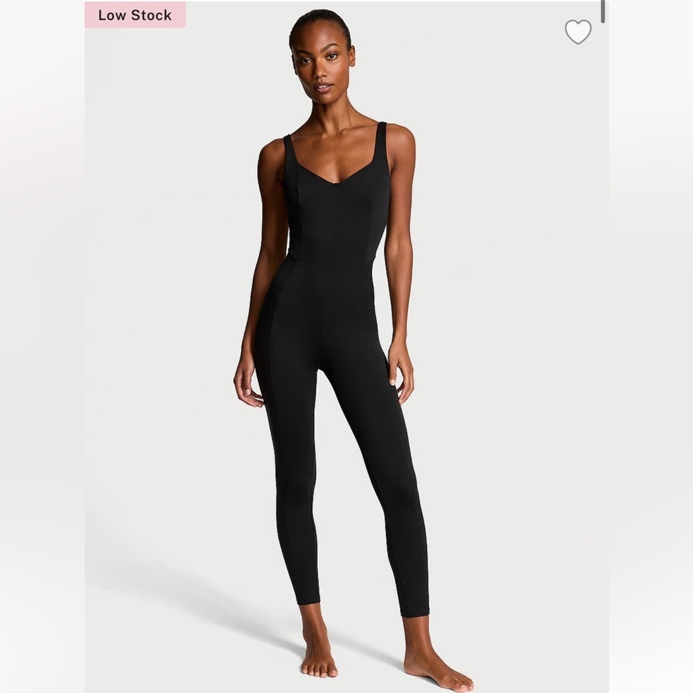 PINK SEAMLESS WORKOUT ONESIE